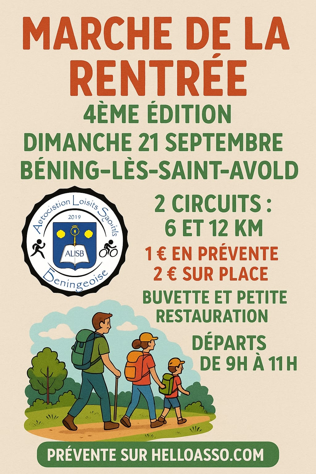 Marche de la rentrée
